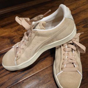 Puma suede beige/cream